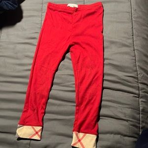 Burberry girl leggings